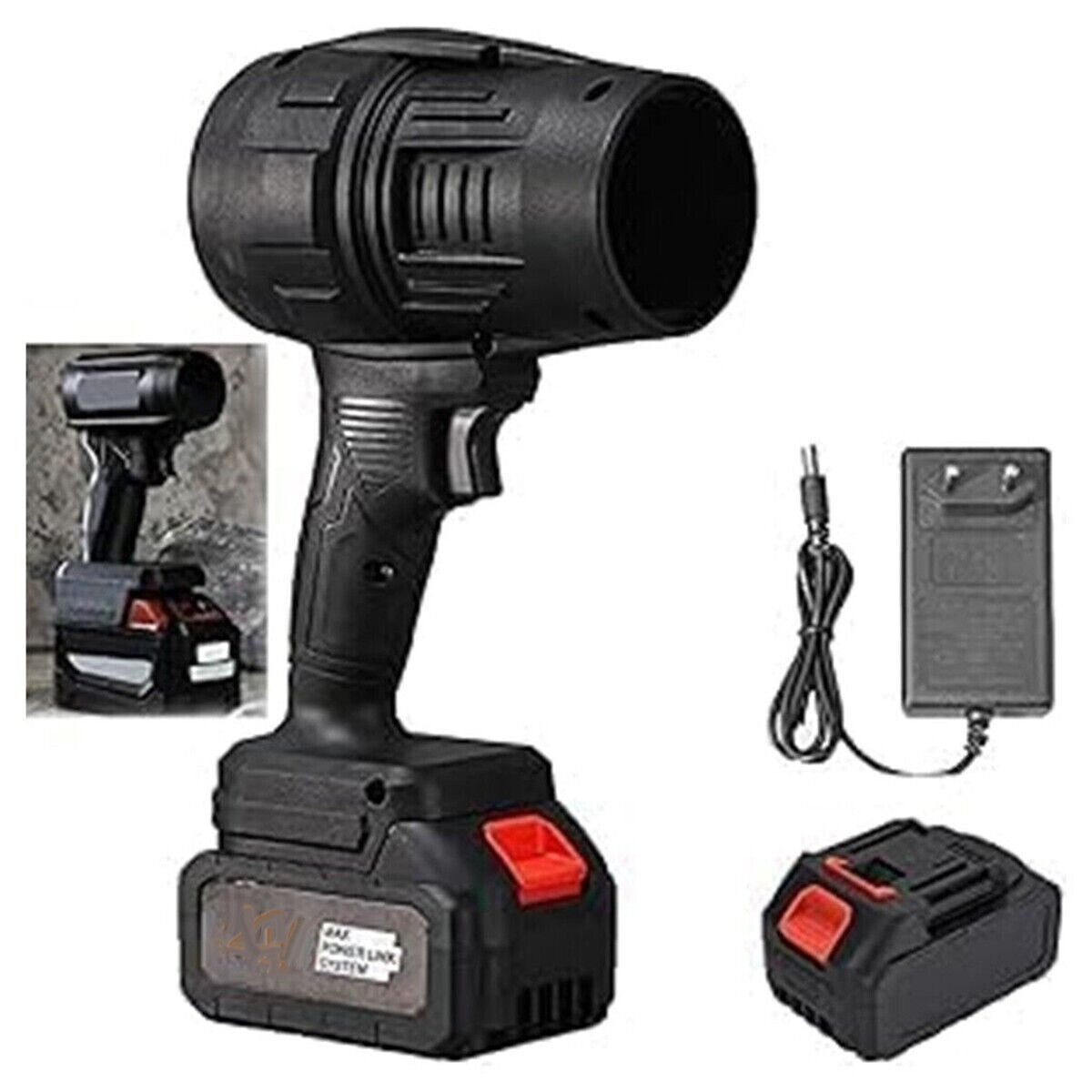 SOFFIATORE a DOPPIA BATTERIA 48 V per FOGLIE ASCIUGATRICE TURBO VENTOLA per AUTO