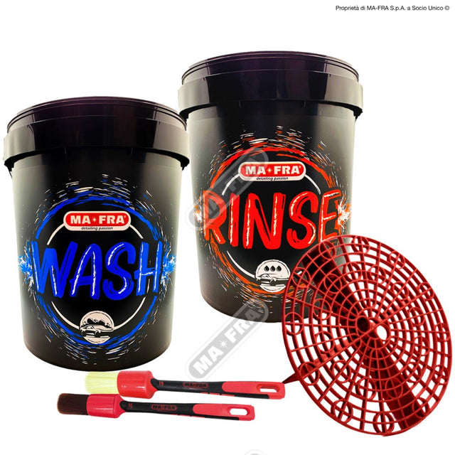 Kit Lavaggio Doppio Secchio Completo