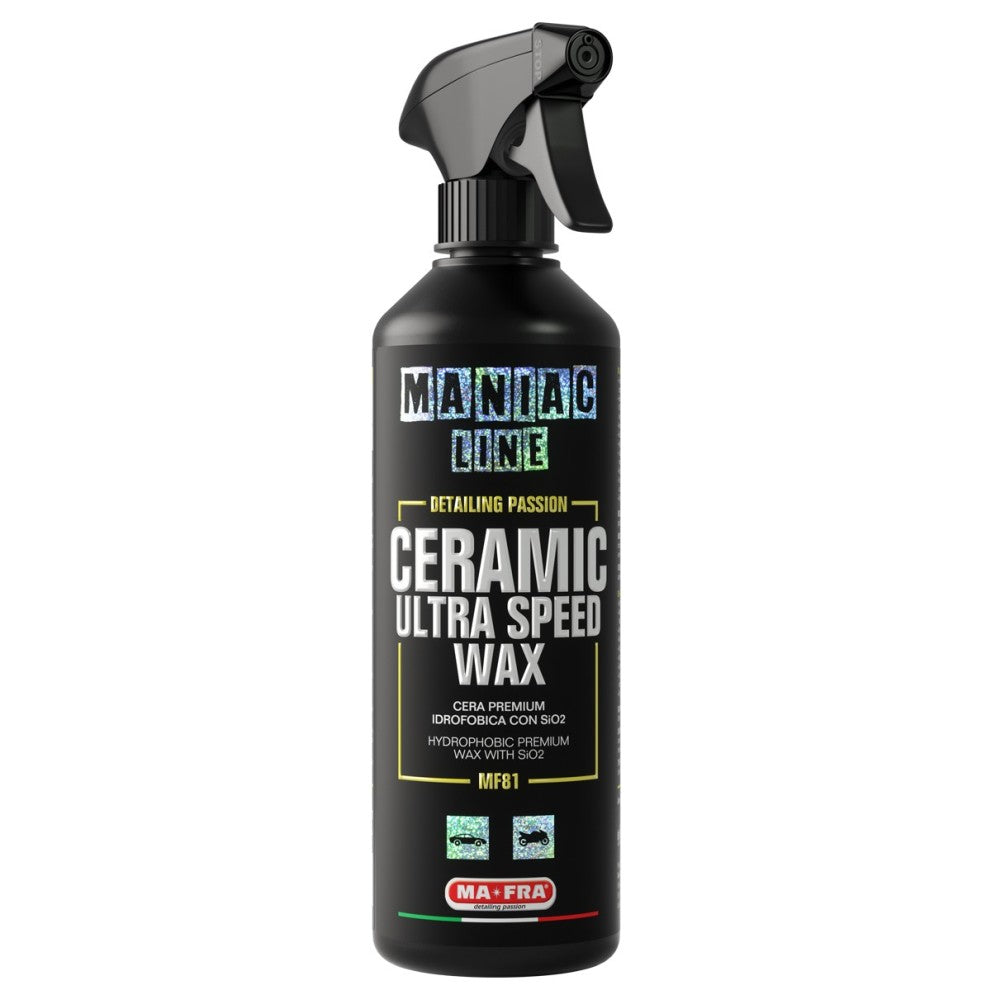 Ceramic Ultra Speed Wax - Maniac Line For Car Detailing