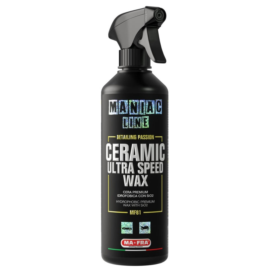 Ceramic Ultra Speed Wax - Maniac Line For Car Detailing
