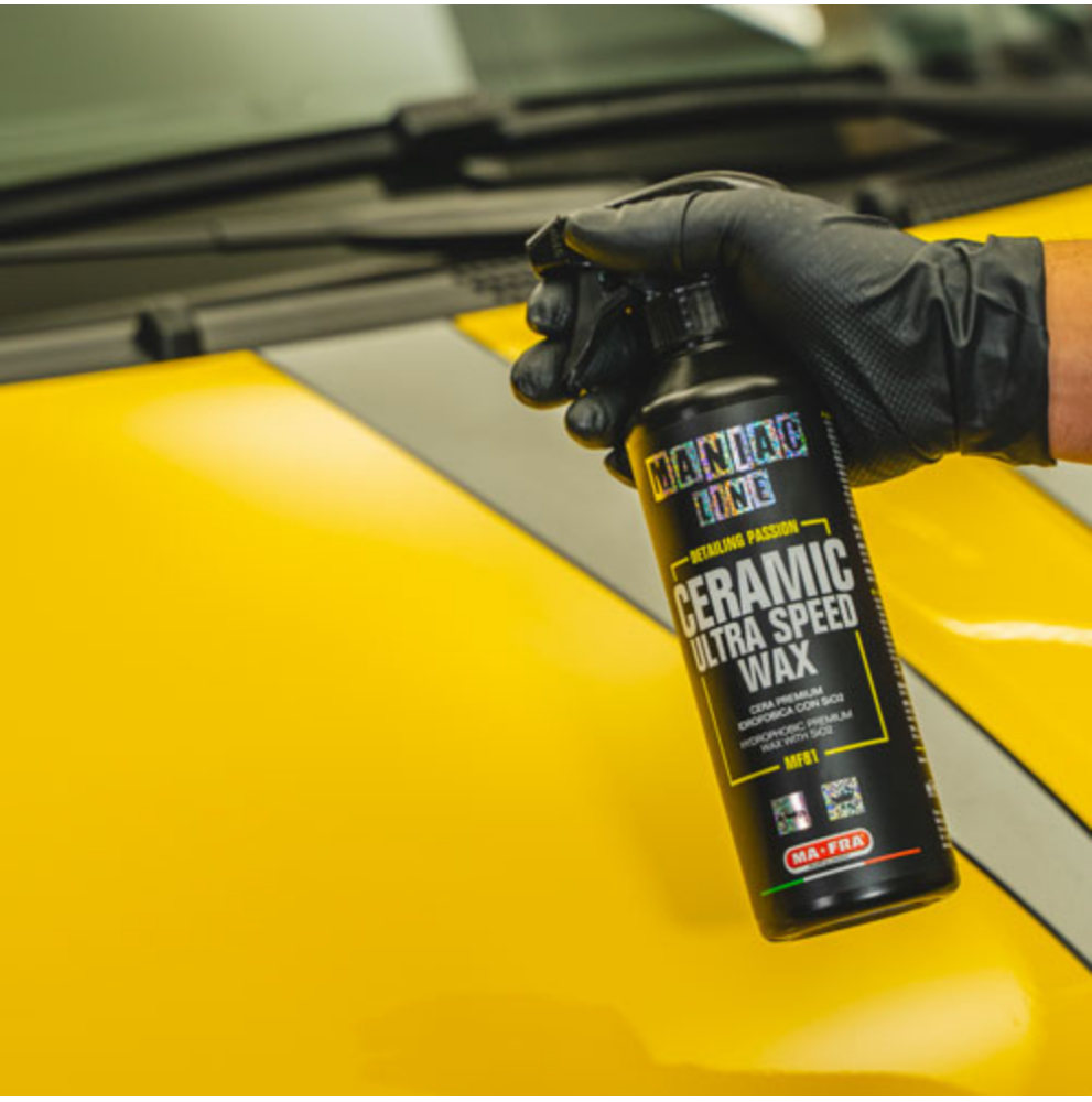 Ceramic Ultra Speed Wax - Maniac Line For Car Detailing